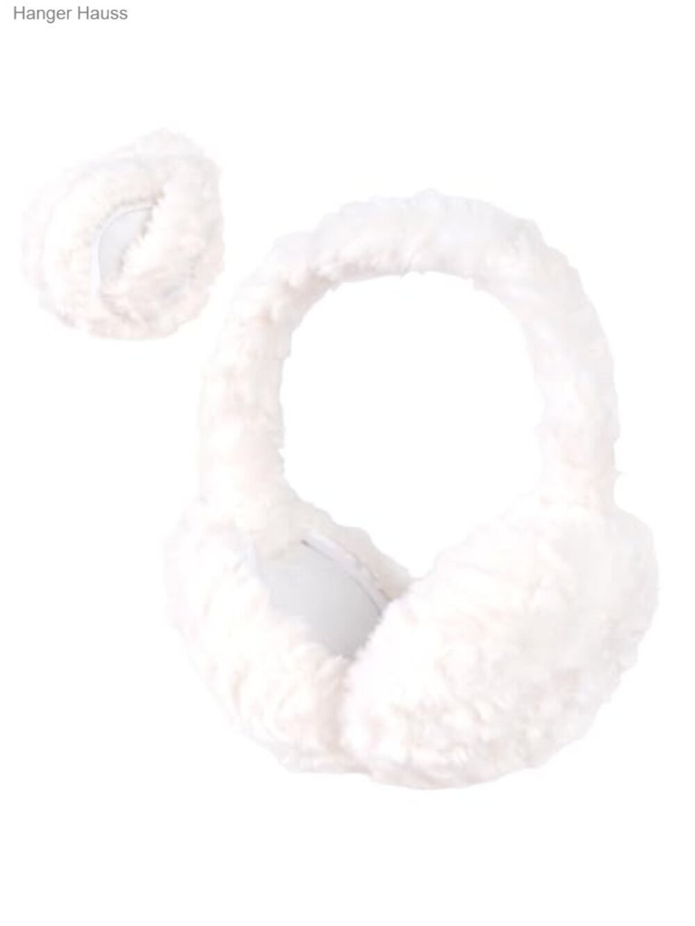 Foldable Faux Fur Ear Muffs Fuzzy Winter Ear Warmers